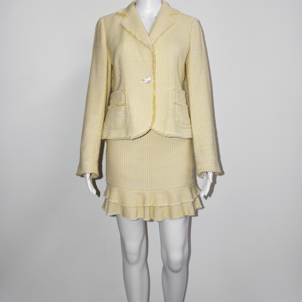 - SOLD - Vintage Ann Taylor Elegant Women’s Cotton Suit
